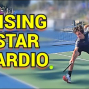 Rising Star Tardio in Pickleball Pro Men&#039;s Singles 1st round
