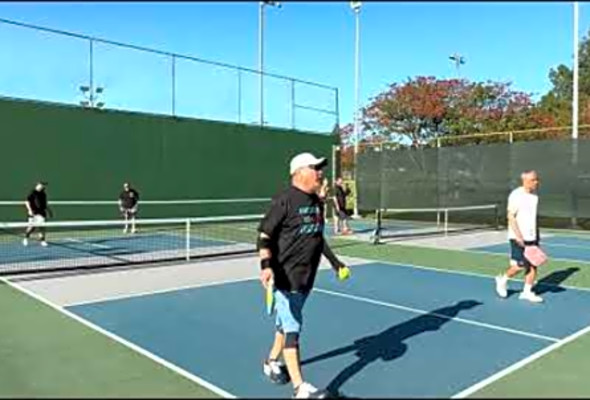 REMATCH Against two Formidable Young Ladies, Hard-Fought Pickleball Game #1008