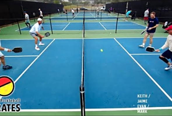 What 4.5 Pickleball with Top Senior Pro Looks Like