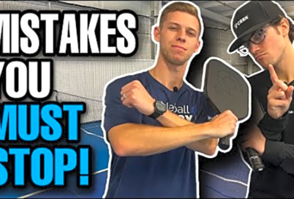 6 MISTAKES YOU ARE MAKING WHILE PLAYING PICKLEBALL!