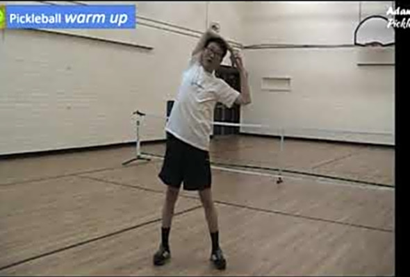 Pickleball Warm Up for all Pickleballers from beginners to pro players
