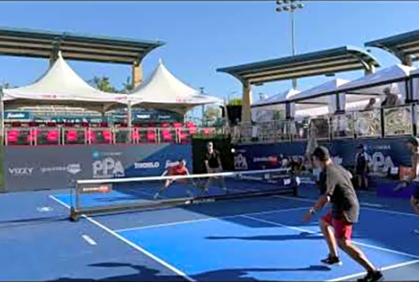 #521 Mixed Doubles Pickleball - PPA Las Vegas - Match 1 Game 2