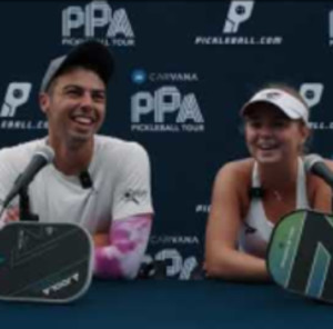 Ben Johns &amp; Anna Leigh Waters Advance To Championship Sunday in Mixed Do...