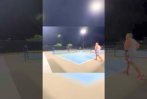 Night Pickleball Rallies &amp; Running Shots: Can You Handle the Heat?