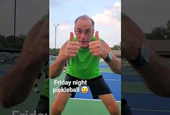 Courts are packed for Friday night #pickleball #fun #friday #shorts #funday