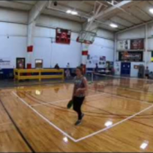 2018 April fools fest pickleball tournament WDS 3.5 GOLD MEDAL MATCH