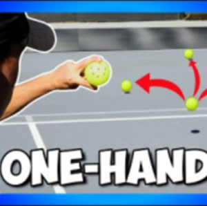 Secrets of the One-Handed Pickleball Spin Serve