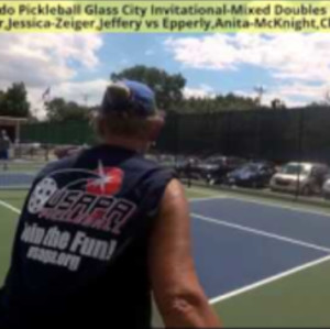 Toledo Pickleball Glass City Invitational-Mixed Doubles 4.5-Zeiger-Zeige...