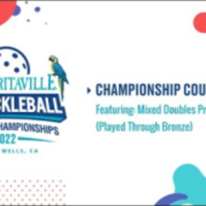 2022 USA Pickleball Nationals - Pro Mixed Doubles - Championship Court