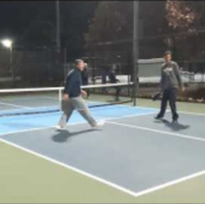 BIG PUNCH VOLLEY WINNERS! 4.5 Pickleball Rec Game at Midway Park in Myrt...