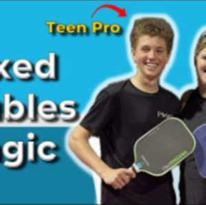Winning Pickleball Strategies from a Senior/Teen Pro Duo