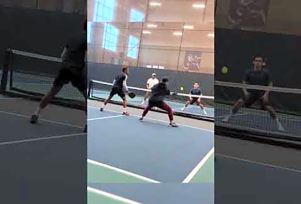 Hand battles in Pickleball