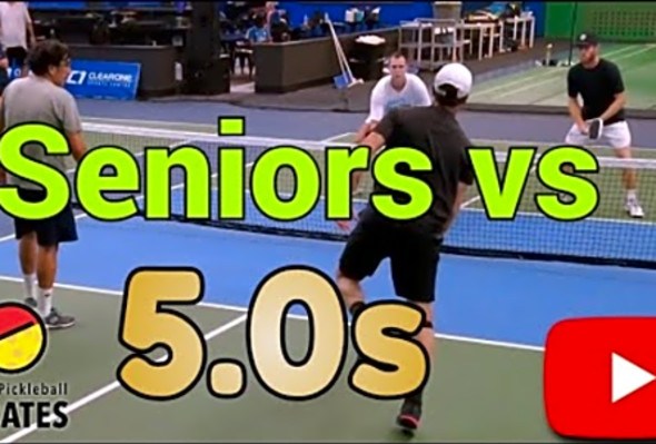 5.0 Pickleball Seniors vs Young 5.0s