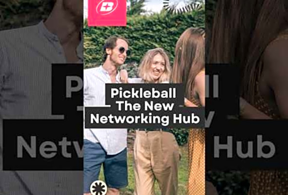 The new networking! Forget GolfTry Pickleball! #pickleball