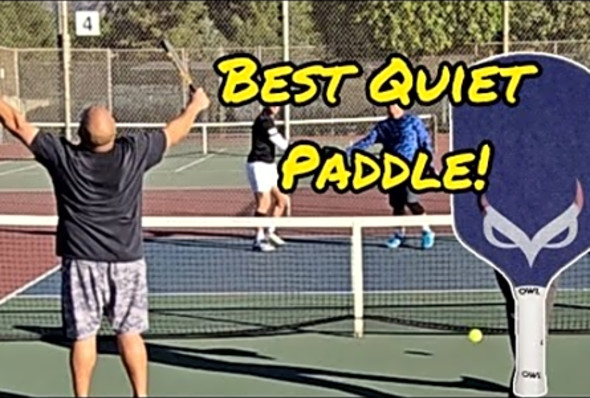 Best Quiet Pickleball Paddle - Owl PXE CX - Tournament prep PPA APP CAPA