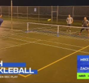 Pickleball Men&#039;s Doubles Rec Play feat. Zach/Sean vs Mike/Isiah