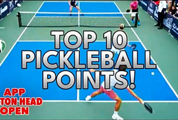 Top 10 Pickleball Points - APP Hilton Head Open (Championship Sunday)