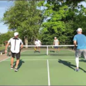 4.0-4.5 pickleball - recreational match Trap Ending
