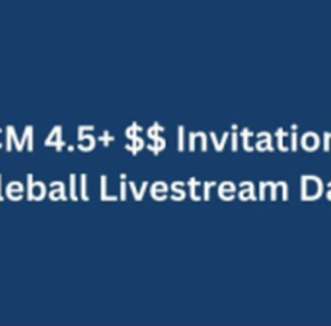 KCM 4.5 $$ Invitational Pickleball Livestream Day #2 Court 2