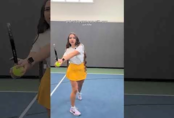 3 steps to IMPROVE your form in Pickleball #pickleball #pickleballgame