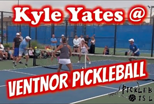 Kyle Yates at Ventnor NJ Pickleball Courts