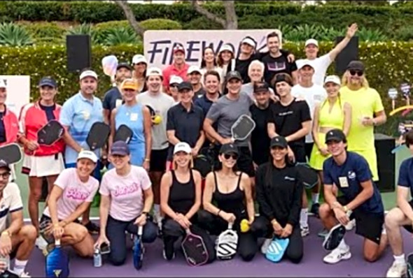 From Ellen DeGeneres To Orlando Bloom, Celebrities Unite At Katy Perry&#039;s Grand Pickleball Event
