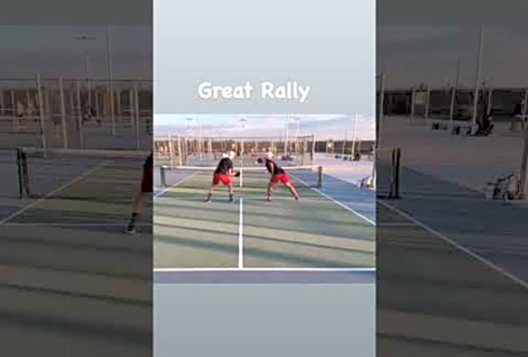 Great Rally #pickleball #Highlights #Sports #Fun #Action