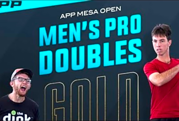 JW Johnson and Austin Gridley Pickleball Men&#039;s Pro APP Mesa Open Champions 2022