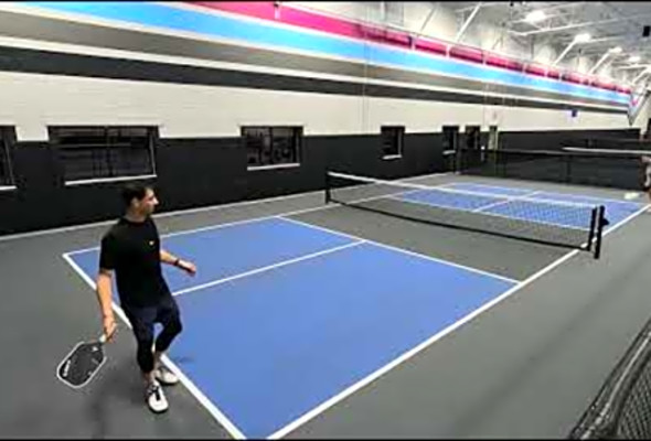 12/15/23 / Ace Pickleball Center / Singles: Neil Simon -vs- Terron Alvaro