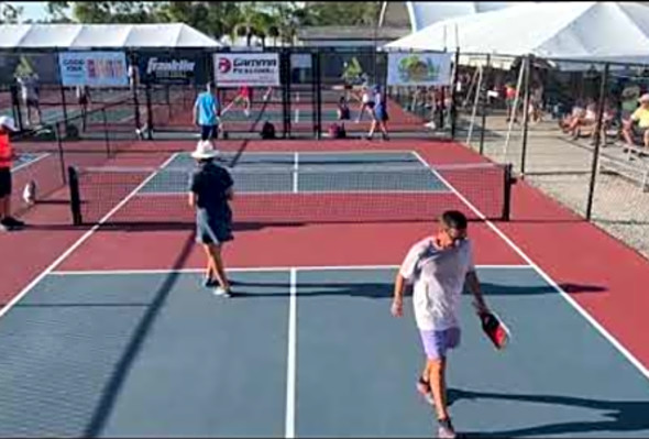 2023 US OPEN PICKLEBALL TOURNAMENT 5.0 55 GOLD MEDAL MATCH