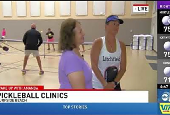 Pickleball popularity spikes across Grand Strand Clinics offered in Surfside Beach