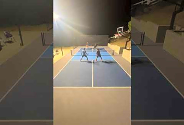 Quick Rally! #pickleball #tennis #highlights #ppa #mlp #shorts #pickleballdoubles