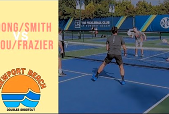 2021 PPA Newport Beach Tournament Mens Doubles Pro Loong/Smith vs Chou/Frazier Round 2