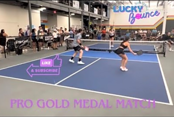 Gold medal pro match, slam and jam tournament 2024 at Pints And Paddles Maple Grove
