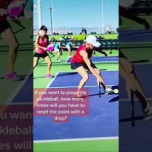Cammy McGs resets are #pickleball #pickleballislife