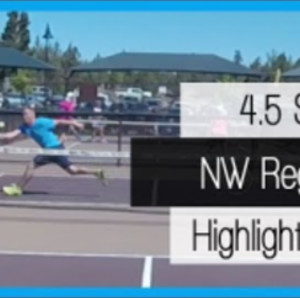 Pickleball 4.5 Mens Singles - Dustin NcCorchuk Highlights