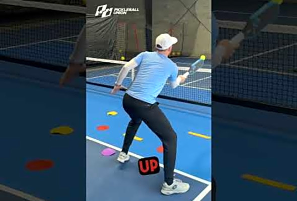 Pickleball Open and Closed Stance Drill #shorts