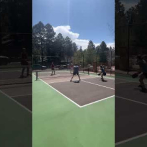 Crazy rally! #tournament #college #pickleball #flagstaff