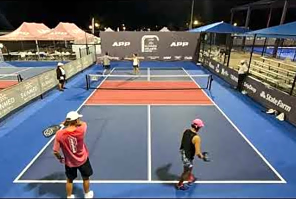 09/30/23 / Atlanta Metro / Mix Pro, 50 / Gold Match / Simon, Granot -vs- Welsher, Oliveira / Game 2