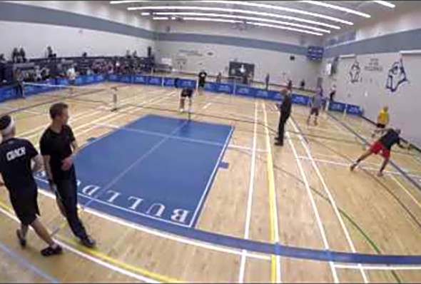 Byrne Creek Leos Charity Pickleball Tournament #4 Men&#039;s Doubles 5.0 Part 1/2