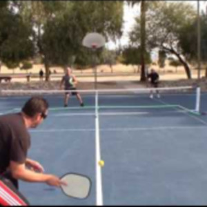 Pickleball Game Coach David &amp; Preacher vs TeeMo &amp; Action Jack plus a mis...