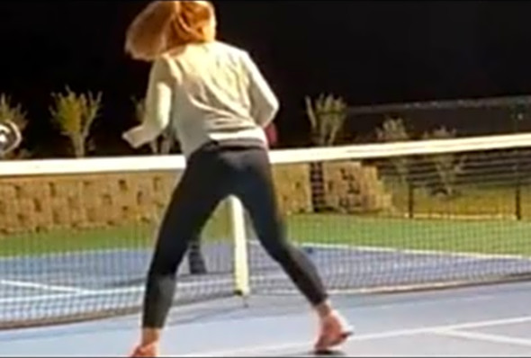 It is fun to play pickleball~ #beauties #relaxedsports #pickleball