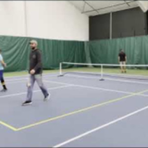 Pickleball Round Robin Tournament 11/21/20 (11) Rob &amp; Seth vs Joe &amp; Bill...