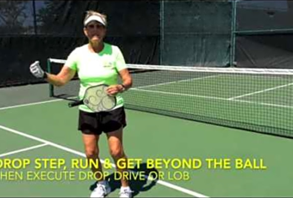 Pickleball: Drills to Run Down the Lob, Deb Harrison