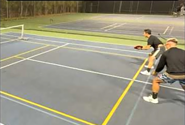 If HARD shots don&#039;t work...try THIS shot instead! #pickleball #highlights #sports #tricky #angle