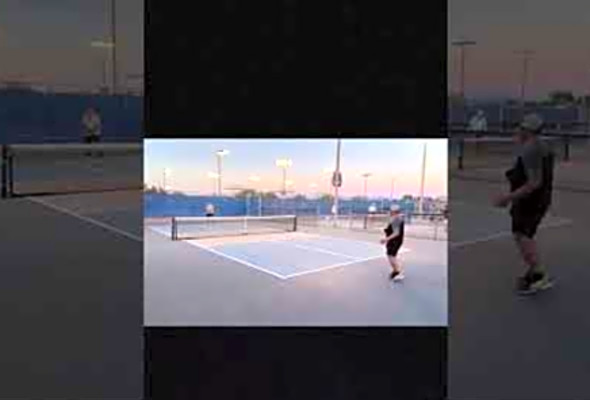Pickleball - Franklin SweetSpot Trainer Paddle - Gilbert Regional Park, Arizona #pickleball #tennis