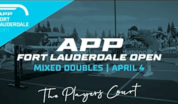 The Players Court - Day 2 - The 2025 APP Fort Lauderdale Open - April 4