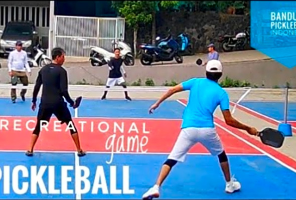 PICKLEBALL BANDUNG MATCH - Asep-Ery vs Bastian-Rudini - Pickleball Indonesia