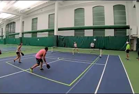 2018 USAPA Middle State Regionals Lakeville,MN Leone/Lauridsen Vs. Boudreau/Ng Gold medal match