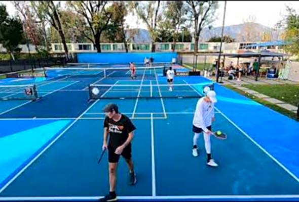 Bad Pickleball Pro Rec Jessie Irvine Hayden Patriquin Roscoe Bellamy Erik Pailet w/ Music